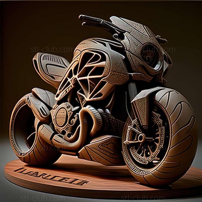 3D модель Ducati Diavel Carbon (STL)